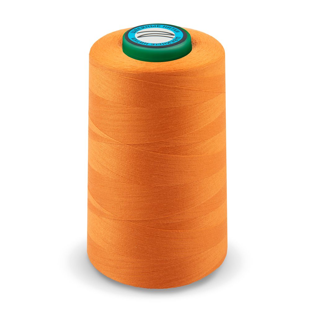 Нитки универсальные Nitka 40/2, 4570 м (5000 ярд) / 1 кат., 145 т.оранжевый