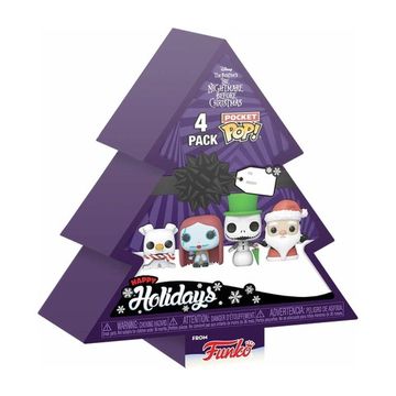 Набор подарочный Funko Pocket POP! Holiday Tree Disney TNBC Jack/Zero/Sally/Sandy (Exc) 4PK 73911