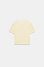 УКОРОЧЕННАЯ ФУТБОЛКА С КОРОТКИМИ РУКАВАМИ — ZARA