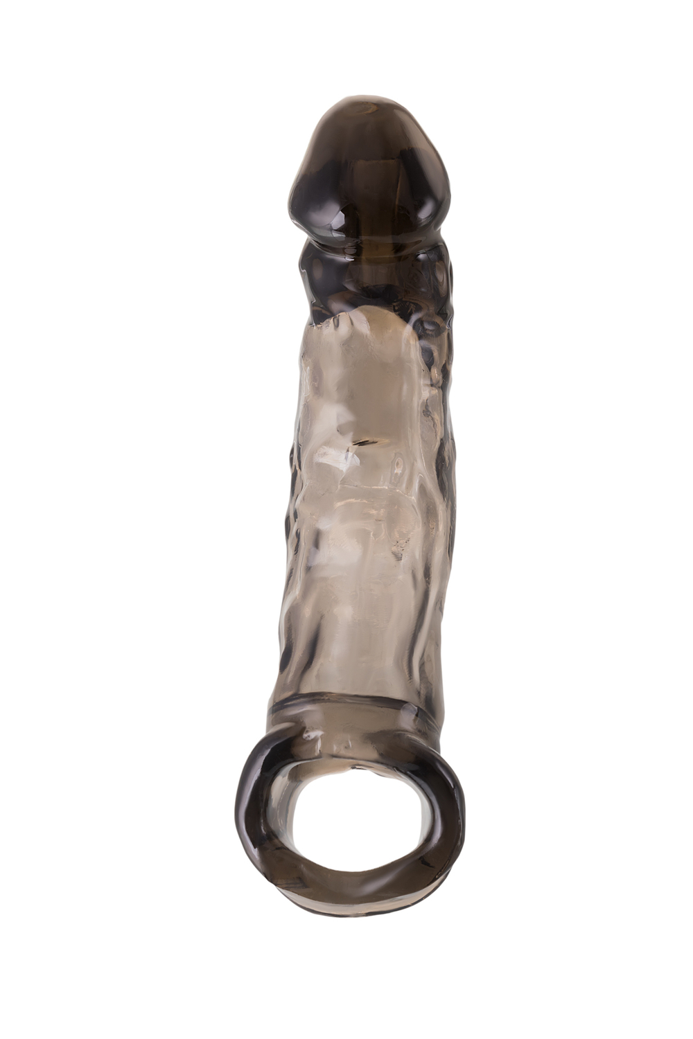 Насадка на пенис Toyfa XLover черная 19,5 см