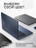 Чехол накладка Gurdini Ultra Slim Case для Macbook Air 15" 2023 (A2941) Transparent Sand Sky Blue