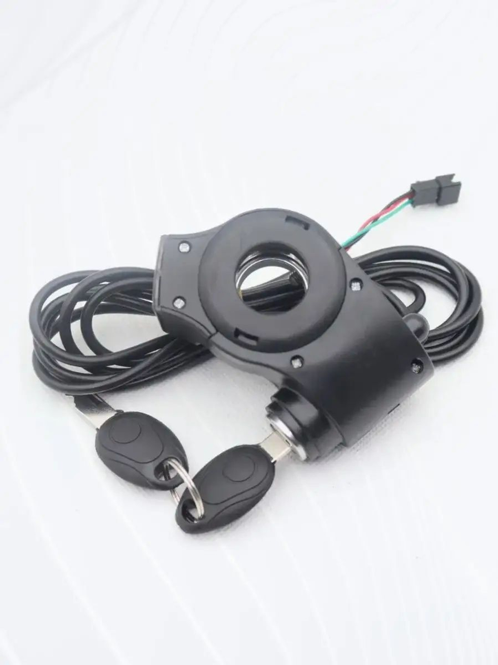 Замок зажигания с вольтметром для Kugoo M4, M4 Pro, G1 Jilong, M5