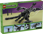 Конструктор Лего Майнкрафт Дракон Края 21595 | LEGO Minecraft The Ender Dragon | дракон Края с крыльями 710 деталей 10+