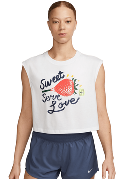 Топ теннисный Nike Dri-Fit Printed Tank Top