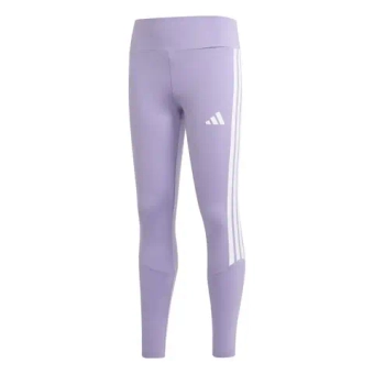 Брюки для девочки теннисные Adidas Girls Train Essentials 3 Stripes - magic lilac/white