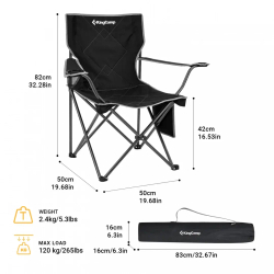Кресло складное KingCamp Juniper Plus  Lotus B10 [KC2216]