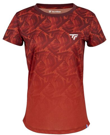 Женская теннисная футболка Tecnifibre X-Loop Tee - красный