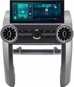 Магнитола для Land Rover Discovery 3 2005-2009 (прямые углы) - Kuberg монитор 12.3" в стиле LEXUS на Android 13, Быстрая, CarPlay, 4G SIM-слот