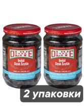 Маслины AgaOglu Olivepark черные вяленые 720 г x 2 шт