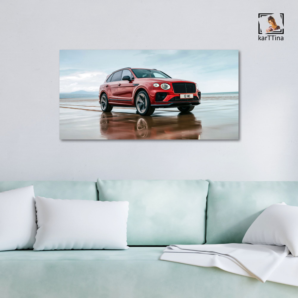 Картина на стену "Lexus LX" 80х40 см