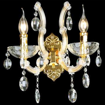 Бра Hollywood AP2 Gold Crystal Lux