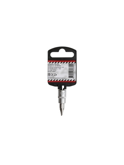 Головка 1/4" со вставкой SL 6,5 L=38, ARNEZI R0004003