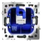 Розетка компьютерная RJ45 кат.6 Voltum S70 Титан VLS060106