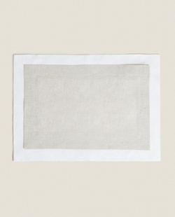сервировочная салфетка из льна Zara Home, фото 2