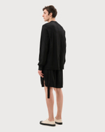 RICK OWENS DRKSHDW ЛОНГСЛИВ ЧЕРНЫЙ МУЖСКОЙ HOLLYWOOD LEVEL LS