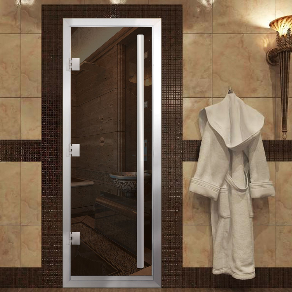 Усиленная петля для стеклянной двери для бани, сауны и хаммама DoorWood, TYLO, 60G