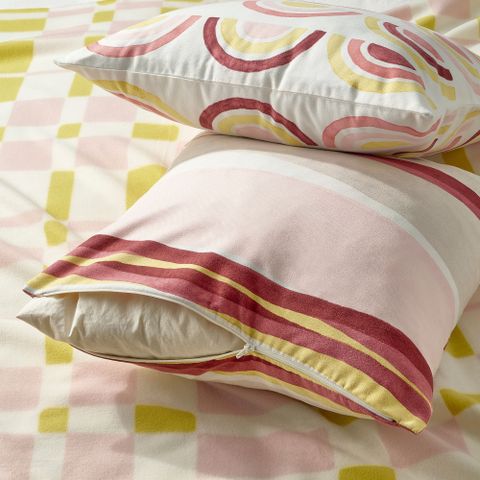 Плед IKEA SVARTFIBBLA (СВАРТФИББЛА), Разноцветный, 120х160 см
