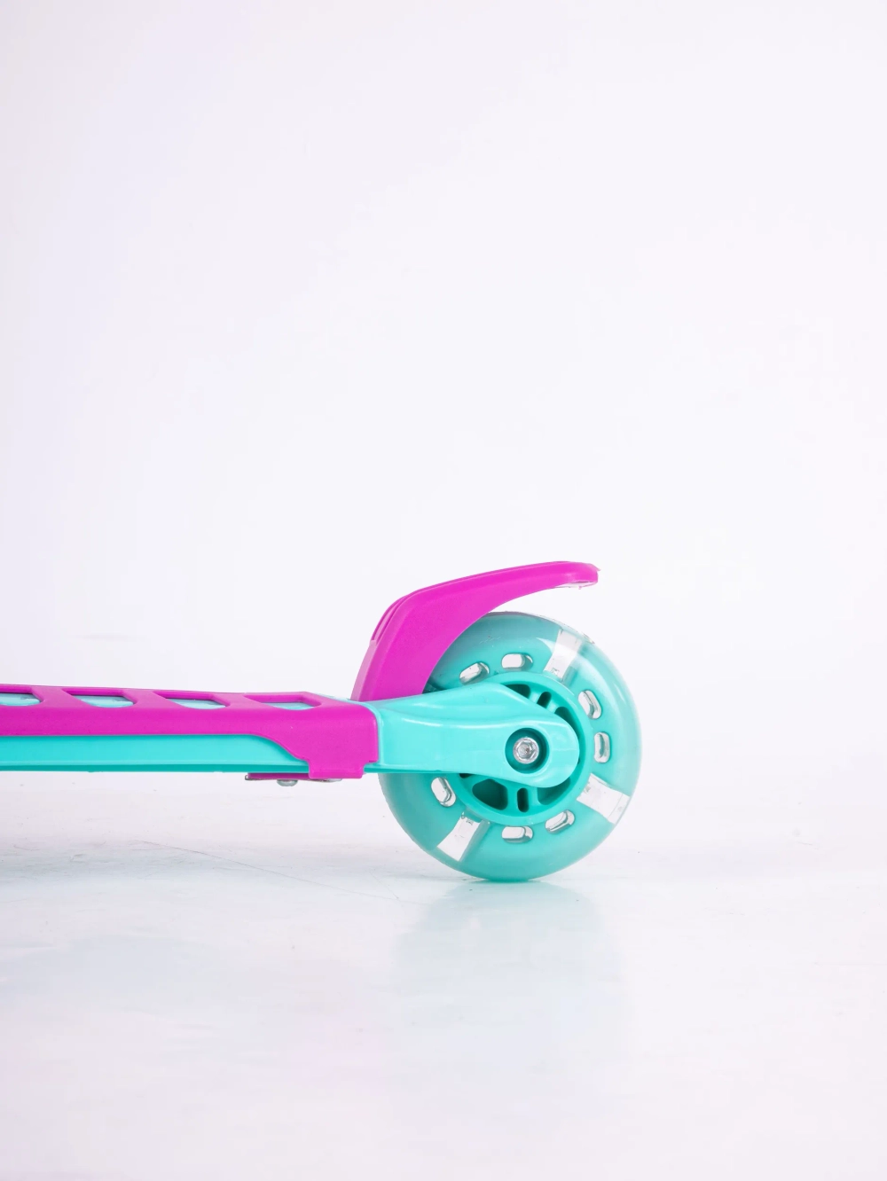 Самокат Lambo Tech Team celadon-pink 1/4 бирюзовый-розовый