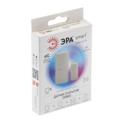 Датчик открытия ЭРА DM-02 для дома беспроводной на батарейках SMART Zigbee | Электротовары