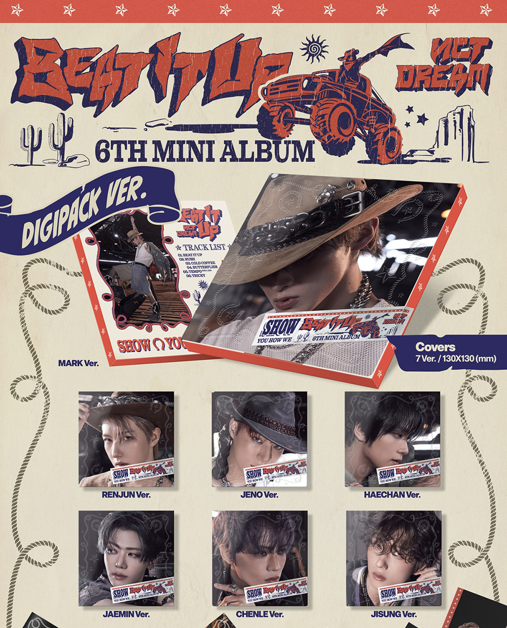 [Альбом] NCT DREAM - Beat It Up (Digipack Ver.)