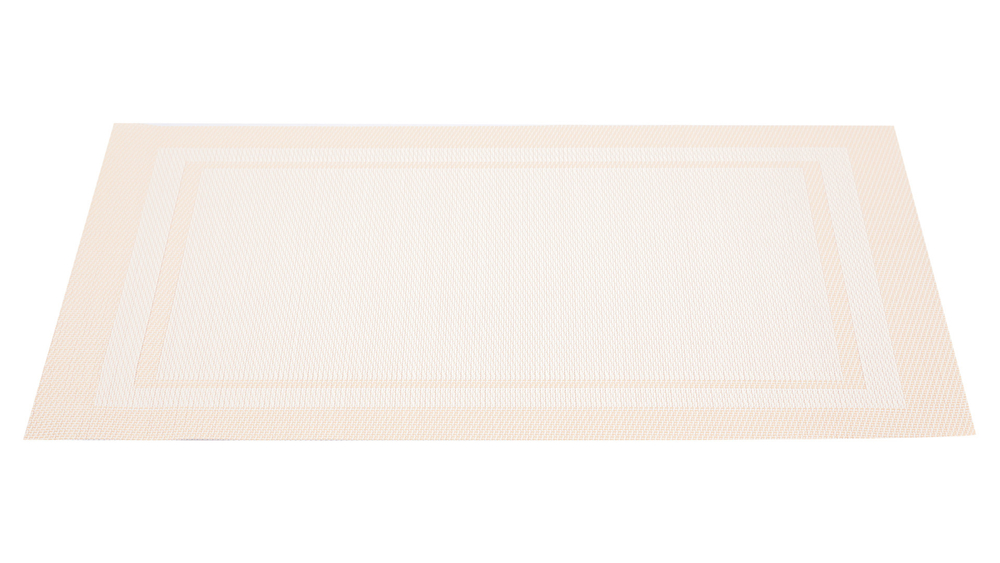 Салфетка подстановочная 33х48см Wo Home Art Frame кремовая