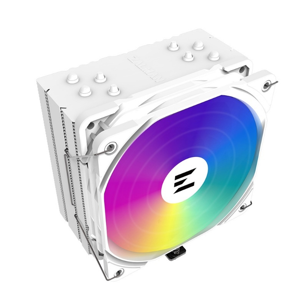 Кулер для процессора ZALMAN CNPS9X PERFORMA PLUS ARGB WHITE, 120mm FAN, 4-PIN PWM, 600-2000 RPM, 29.7DBA