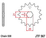 Звезда JTF567.17
