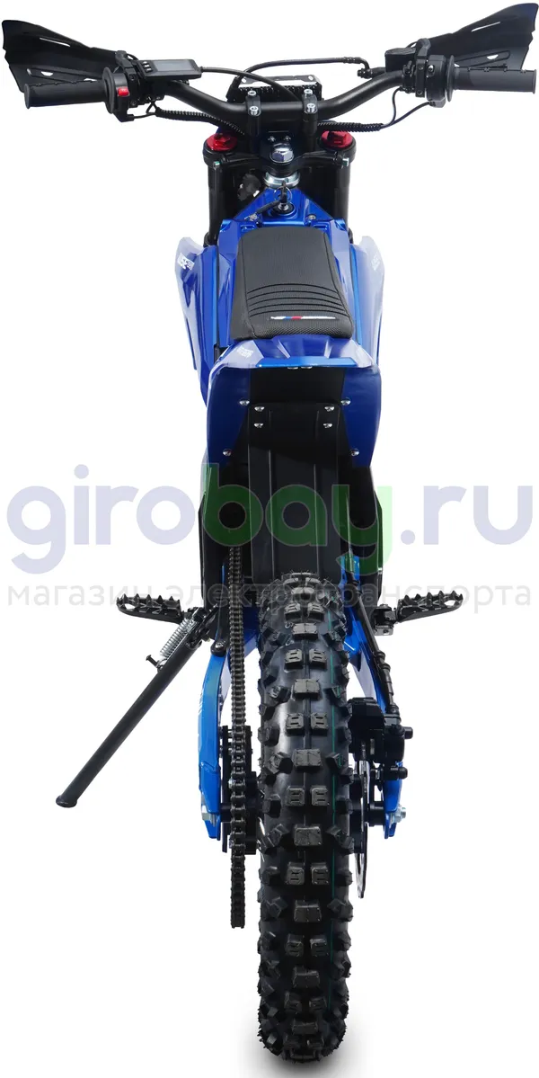 Электромотоцикл Эндуро WHITE SIBERIA BELLLUGA 001 3900W (60V/27Ah) - Синий фото №8