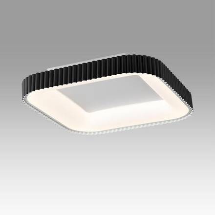 7768/56L AVRA LED SN 578 Светильник металл/белый/черный LED (56Вт+14Вт) 3000-6000K 500х500 IP43 пульт ДУ+подсветка SHARMEL