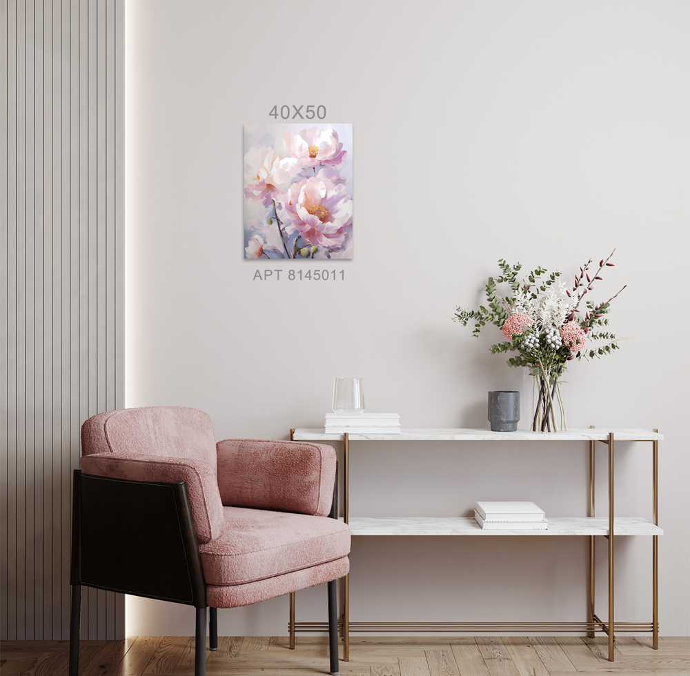 Картина на стекле Peonia/Пион