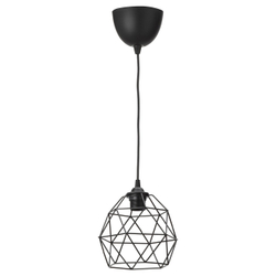 IKEA BRUNSTA  (ИКЕА БРУНСТА)  -  / HAVSDJUP Лампа подвесная - чёрный 20 см
