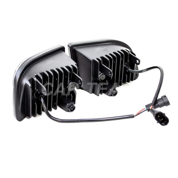 Противотуманные фары (ПТФ) линзованные "Sal-Man" на Chevrolet Lacetti (арт. 01512) (3 диода LED 50W два режима (3000K+6000K))