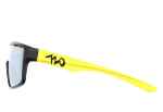 Спортивные очки 720armour Alpha / Matte Black / Matte Lush Chartreuse Temple / Platinum Grey Ti Lens