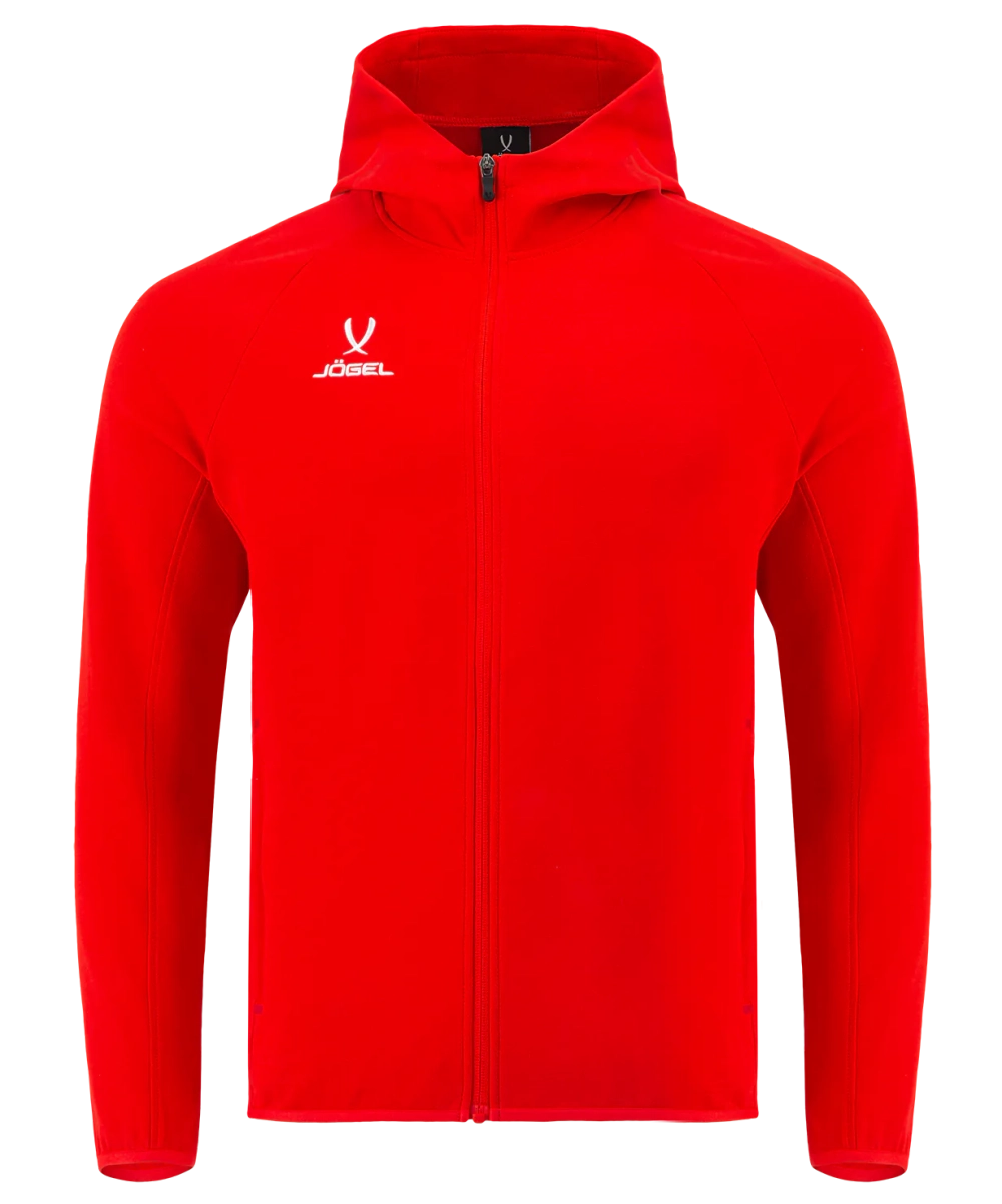 Худи на молнии ESSENTIAL Athlete Hooded FZ Jacket, красный
