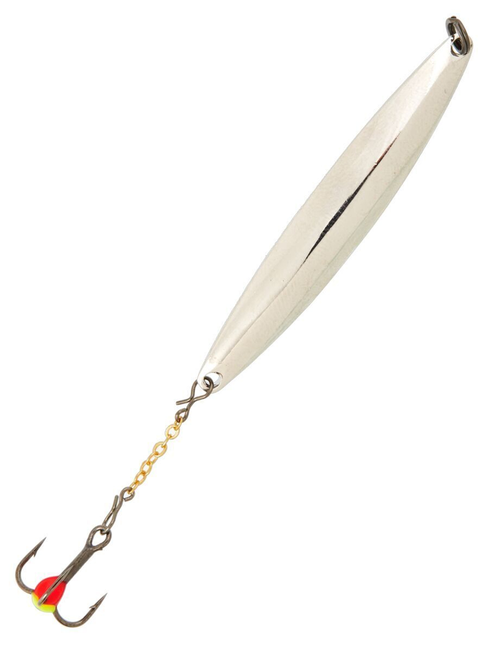 Блесна вертикальная зимняя Lucky John Nail Blade (цепочка, тройник), 45 мм