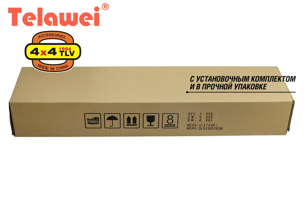 Шноркель Telawei для Jeep Wrangler 4.0 10/1992 - 10/1999 SJWTJSA