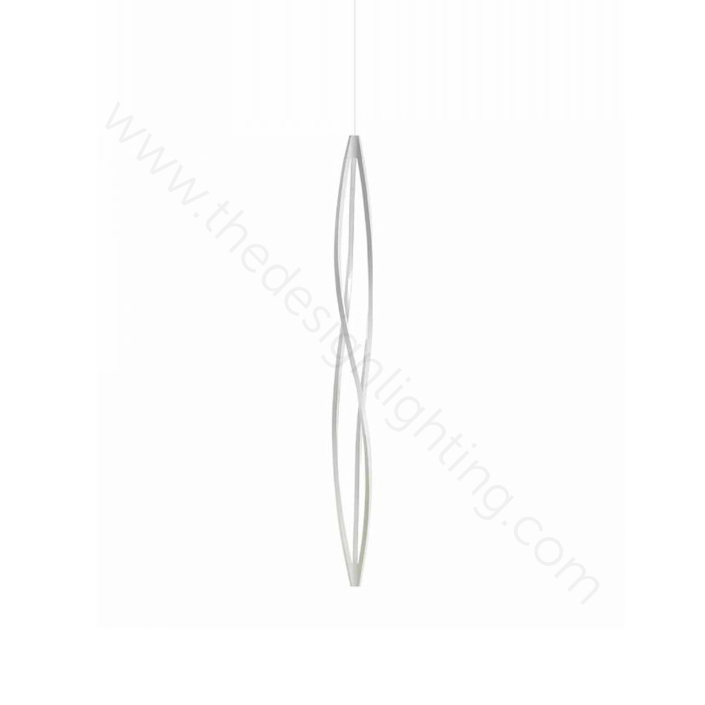 Pendant design lamp  In The Wind by Nemo (vertical/White)