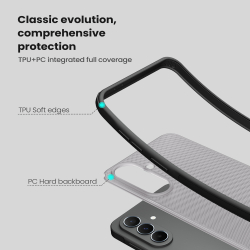 Чехол прозрачный тонированный для Samsung Galaxy A37, серия Super Frosted Shield Pro (Clear version) от Nillkin