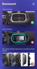Магнитола для Mercedes-Benz Smart ForTwo/ForFour W453 2014-2023 - Teyes CC3-2K QLed Android 10, Быстрая, SIM-слот, CarPlay