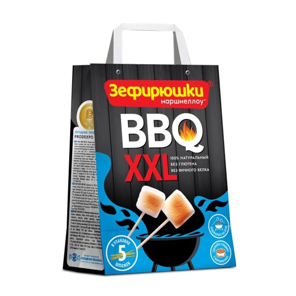 Зефир Зефирюшки воздушный BBQ XXL 200г