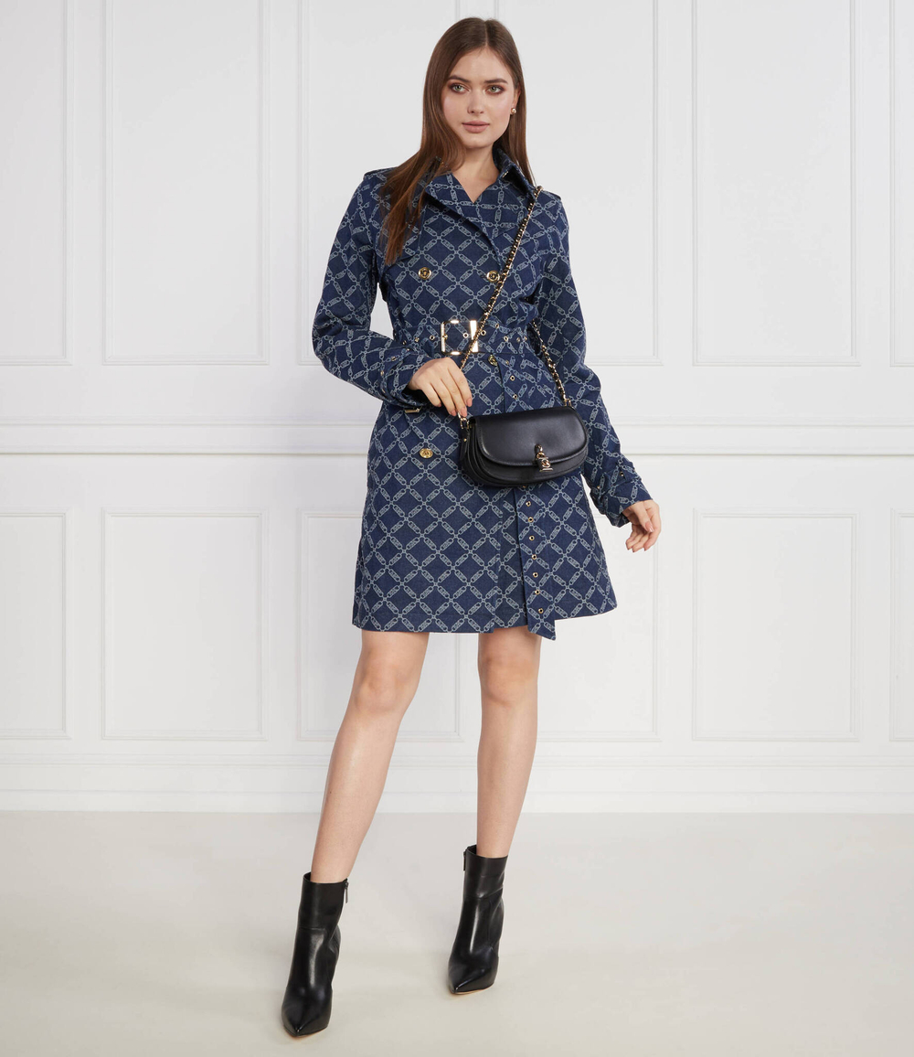 Кожаная сумка-мессенджер Michael Kors - черный(30F3GIMM1L)