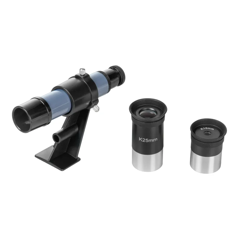 Телескоп Veber Эврика T2 500/80 рефрактор - оптический искатель и два окуляра K25mm и K10mm