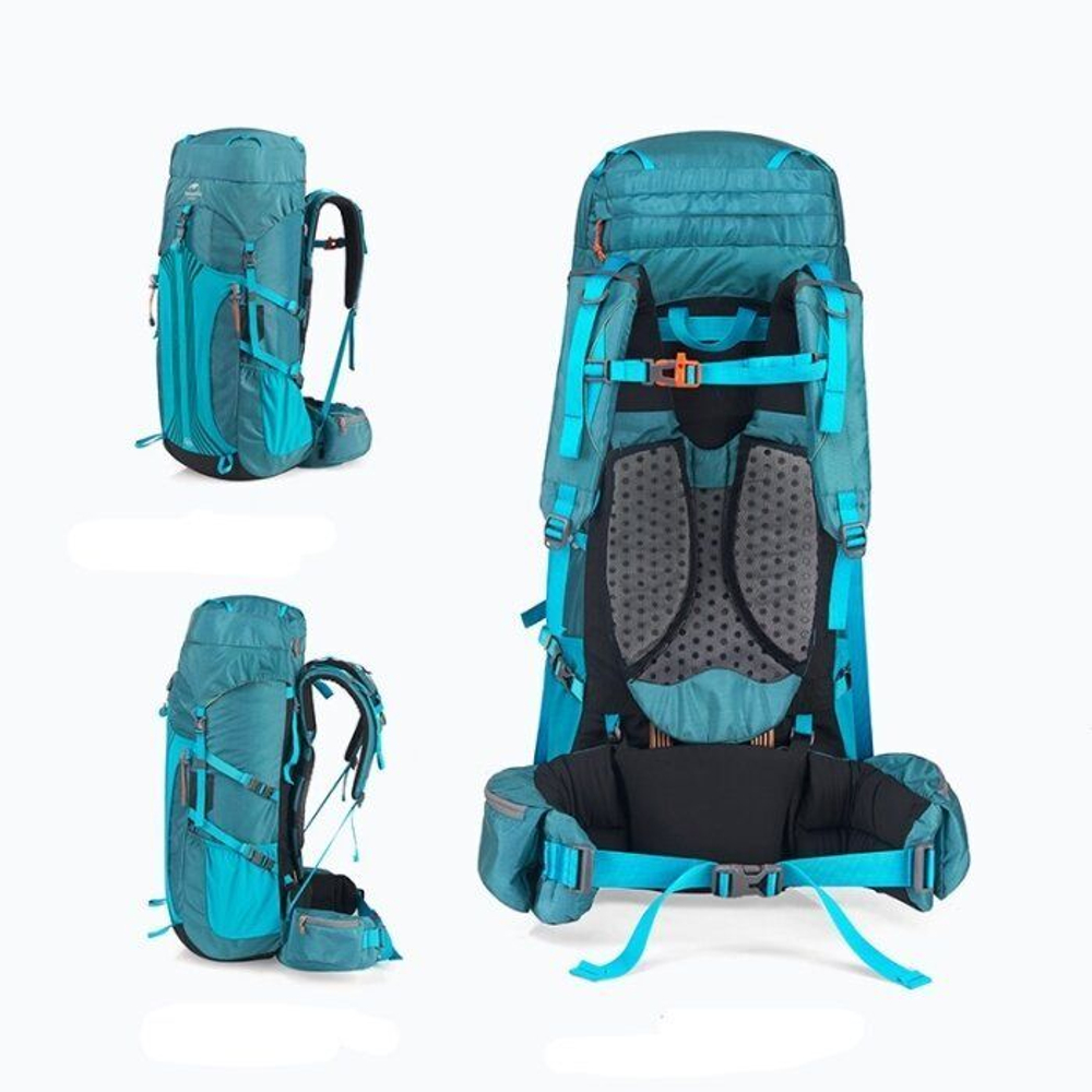 Рюкзак туристический Naturehike NH16Y020-Q 55L, черный, 6927595787915