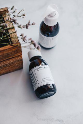 KUZMINAALISA greentea Гидрофильное масло для умывания комбинированной, жирной кожи 100 мл