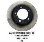 Тормозной диск 43512-60180 на Toyota LEXUS LX570 GRJ200,URJ200 2007-2015 передний — купить в Алматы | ADAL AUTO