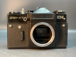 Zenit EM + Helios 44M смещена шкала выдержек