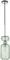 Подвесной светильник Gloss 1141/1S Chrome/Green Escada
