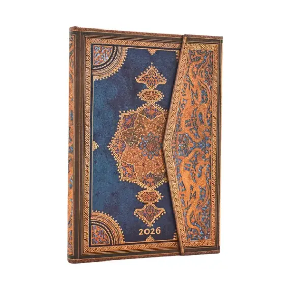 Gündəlik/Ajanda/Ежедневник/Diary 2026 DP 12 / Safavid Indigo / Midi / Vertical
