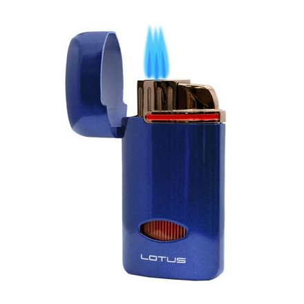 Зажигалка Lotus Matrix Blue Metallic 7630