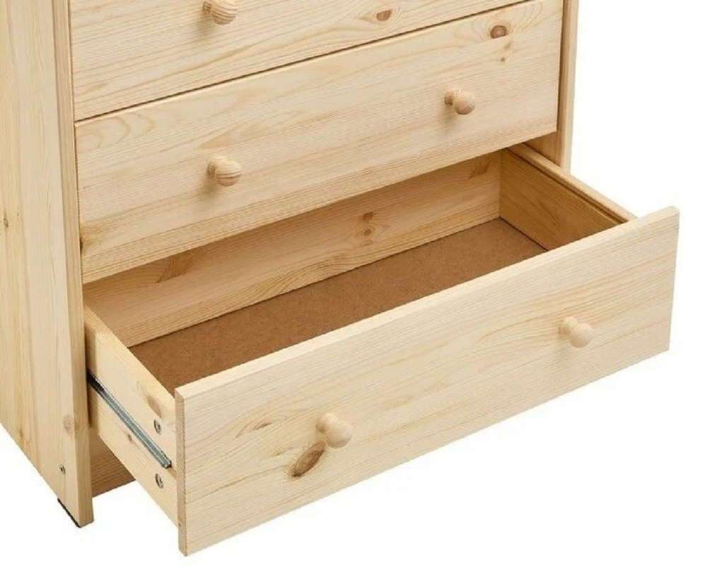 Комод с ящиками Раст, 5 ящика, массив сосны